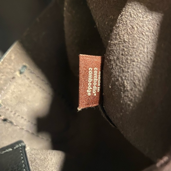 Coach Darby pebbled black leather tote bag - Picture 4 of 16